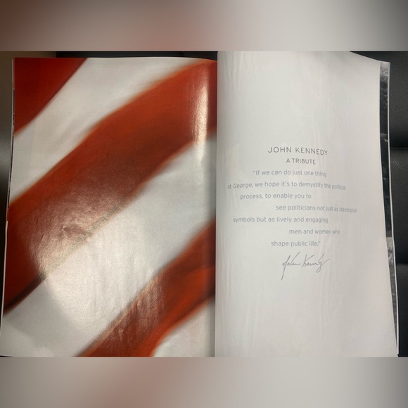 John JFK Kennedy Jr GEORGE OCTOBER 1999 SPECIAL Tribute Issue - Picture 5 of 6